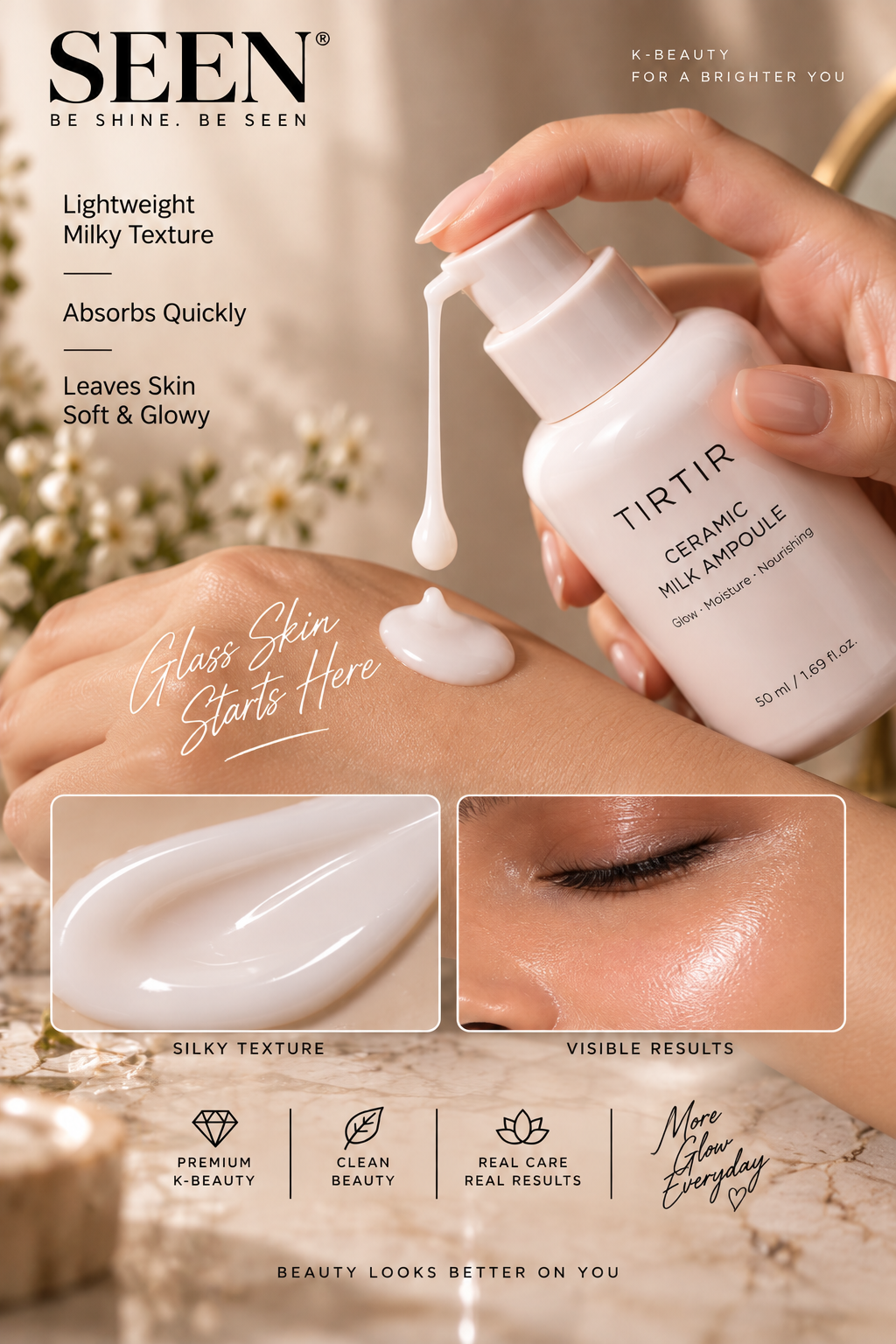 TIRTIR Ceramic Milk Ampoule – سيروم السيراميد بالحليب