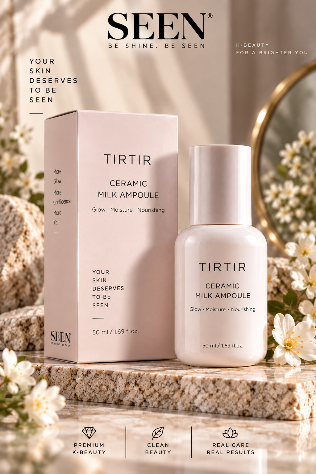 TIRTIR Ceramic Milk Ampoule – سيروم السيراميد بالحليب